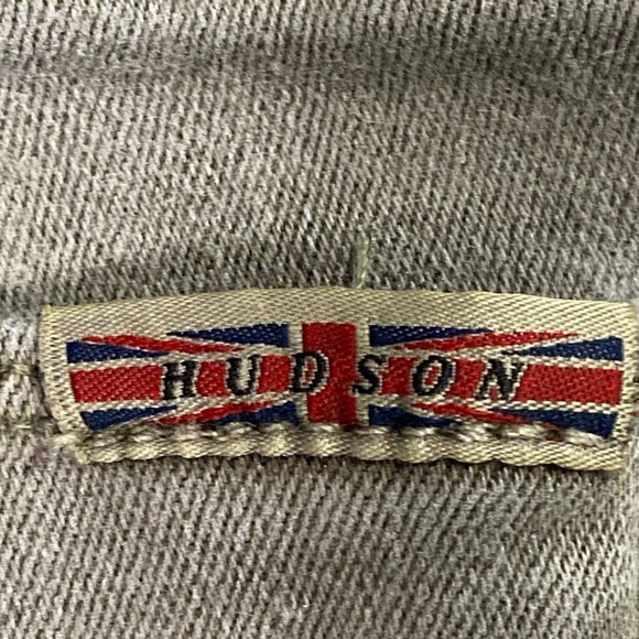 Green Denim, Hudson Natalie Jeans, 5-Pocket Style, Cotton Blend Stretch - Picture 6 of 14